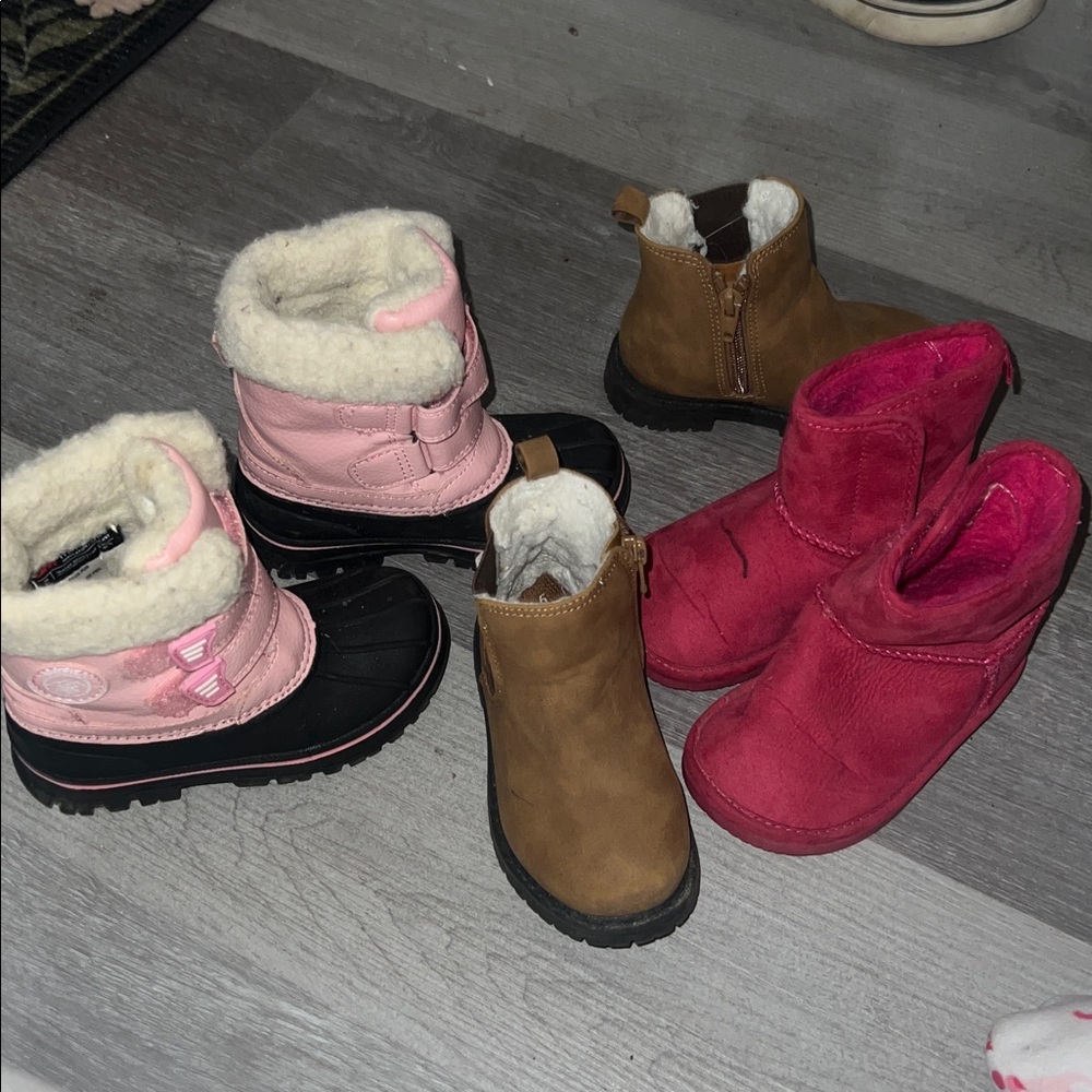 Toddler girl boot bundle